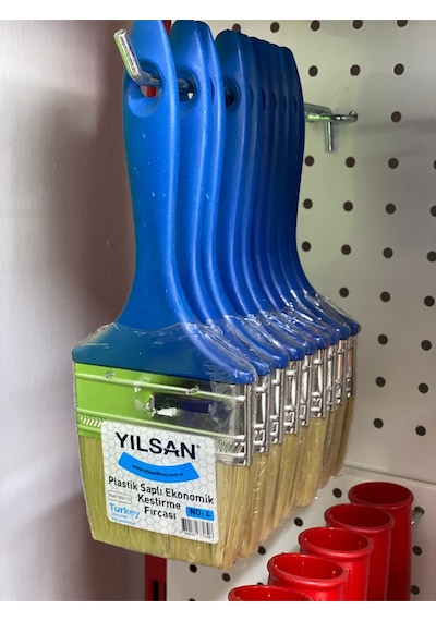 Yılsan Plastik Saplı Kestirme Boya Fırçası No: 4