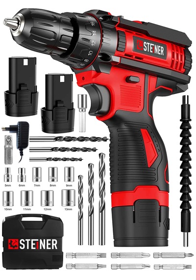 Steiner AR-128VF Li-ion K Çift Akülü Şarjlı Vidalama