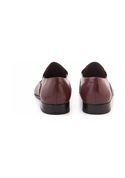 Mocassini Gold Erkek Klasik Ayakkabı 6198 Bordo