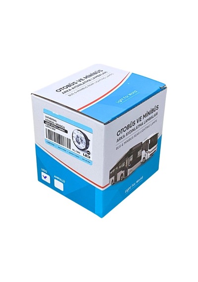 24v Geri Vites Lambası 16 Ledli Yuvarlak 98 Mm