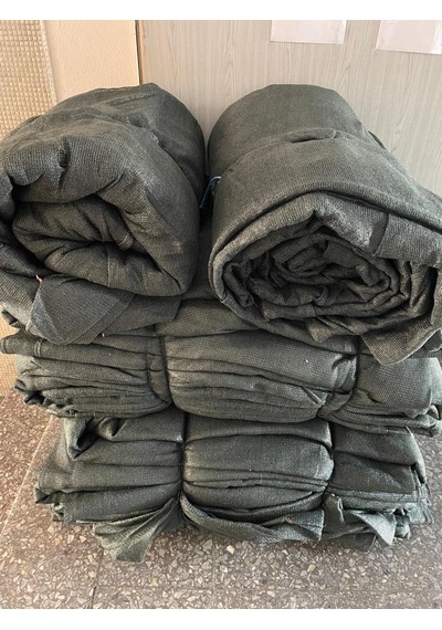Titanium Zeytin Toplama Filesi 75'lik 6 8 Metre Gölgelik File - Yeşil - Sergenlik - Zeytin Sergisi - Zeytin Yaygısı