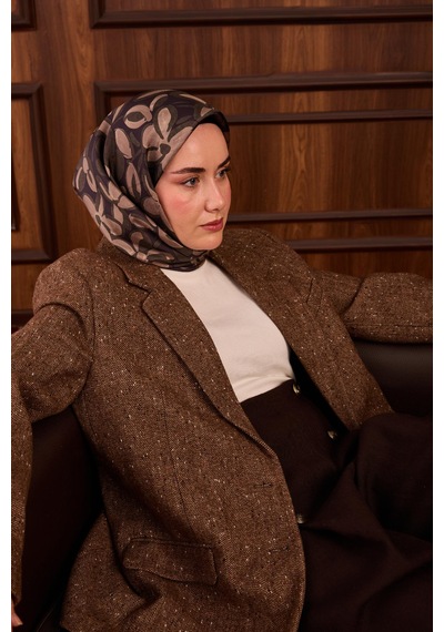 Silk Home Twill İpek Eşarp 11494-08 Koyu Mor