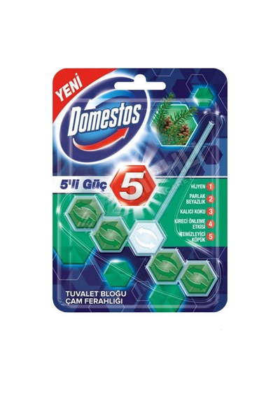 2 Adet Domestos Wc Blok Çam Ferahlığı 55 Gr