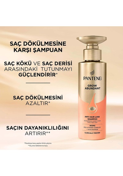 Tr Grow Abundant Saç Dökülmesine Karşı Şampuan 290 Ml
