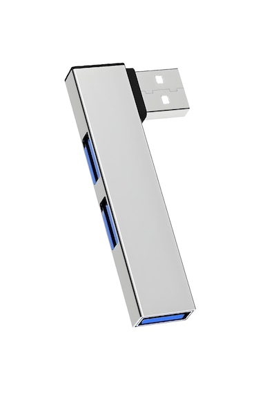 6013 Usb 3.0 Hub 3 Portlu Çoklayıcı Çoğaltıcı Dönüştürücü Çevirici Adaptör