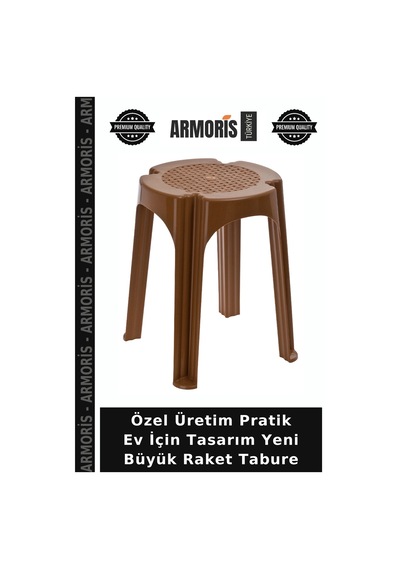 Özel Üretim Pratik Ev İçin Tasarım Yeni Büyük Raket Tabure Çok Renkli