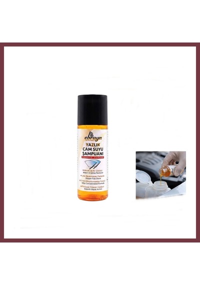Storeşahin Konsantre Araç Oto Cam Suyu Şampuanı Leke Bırakmayan Etkili Formül 40ml Shn0720