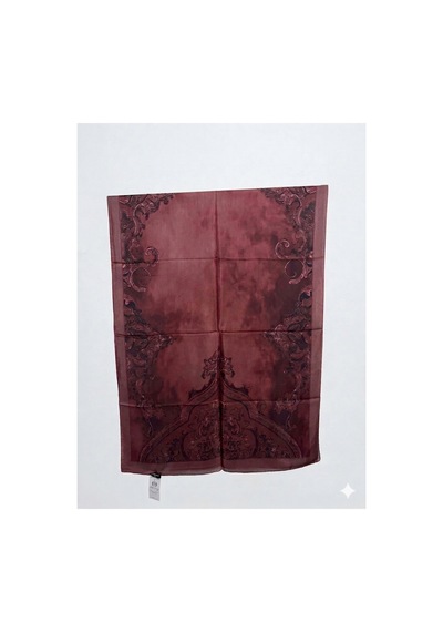 B Blueberry İtalia Soft Pamuk Viskon Şal bordo