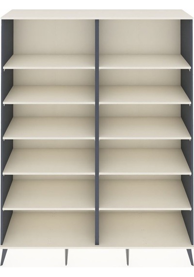 Hyperion Gardrop 10 Raflı 176x44x221 Antrasit-aytaşı Aytaşı Hyperion Gardrop 10 Raflı 176x44x221 Antrasit-aytaşı Aytaşı