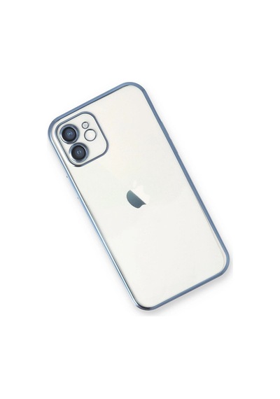 Apple iPhone Uyumlu  11 Kılıf Razer Lensli Silikon - Açık Mavi