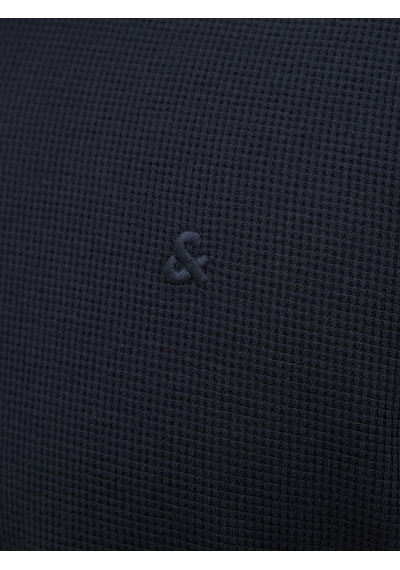 Jack & Jones Jjeaustın Zıp Polo Ss Noos Navy Navy