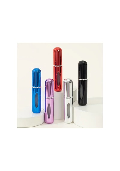 5 Adet 5ml Mini Parfüm Atomizer, Alt Dolum Seyahat Taşınabilir Parfüm Sprey Şişesi,