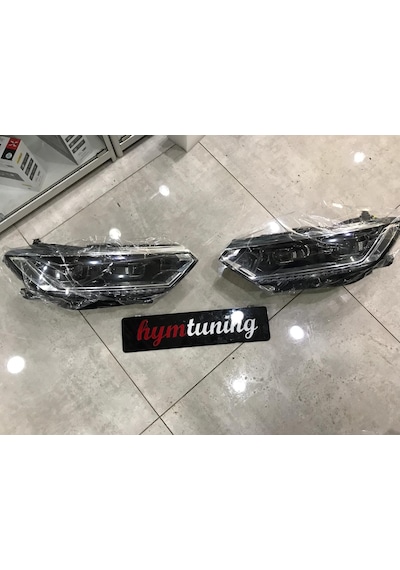 Passat B8 Led Far Hıghlıne Kayar Sinyal B8 Uyumlu Sağ Sol Takım