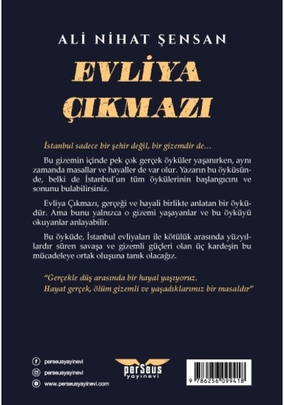 Evliya Çıkmazı -ali Nihat Şensan - Perseus Yayınevi