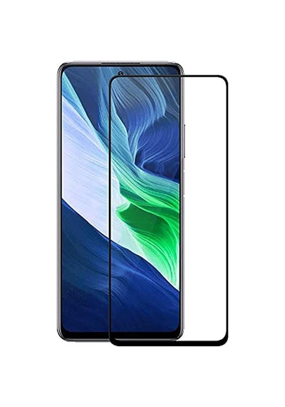 Microcase Infinix Note 10 Pro Tam Kaplayan Çerçeveli Ekran Koruma