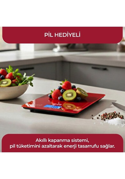 Dijital Hassas Mutfak Tartısı Çok Renkli 45039963
