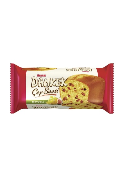 Ülker Dankek Çay Saati Meyveli Kek 200g - Çay Keyfinize Lezzet Katan Atıştırmalı 6'li Avantaj P Tarı