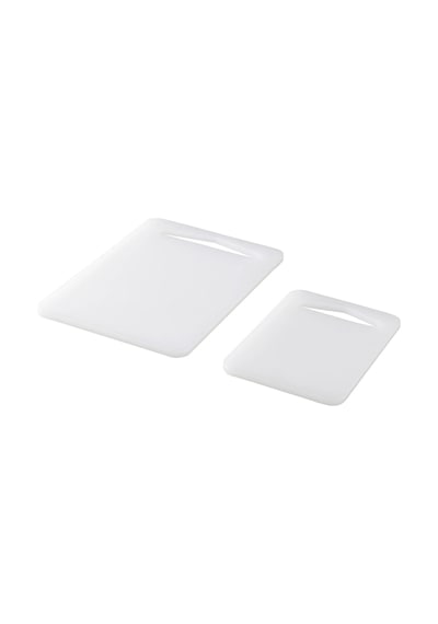 Ikea Legıtım 2'li Kesme Tahtası 17 X 12 Ve 24 X 17 Cm Beyaz