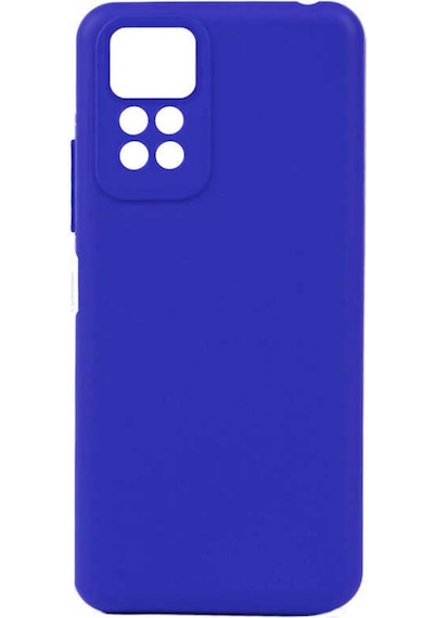 Goocamp Redmi Note 11s Global Kılıf Biye Silikon - Mavi Mavi