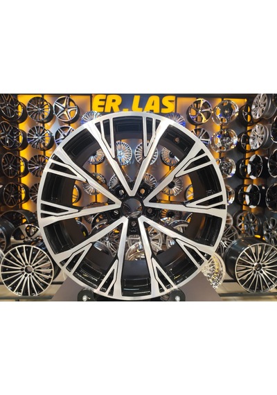4 Adet Dy-1108 8.5 19 5 112 Et35 Black Mack Jant Revize Edilmiş Takım