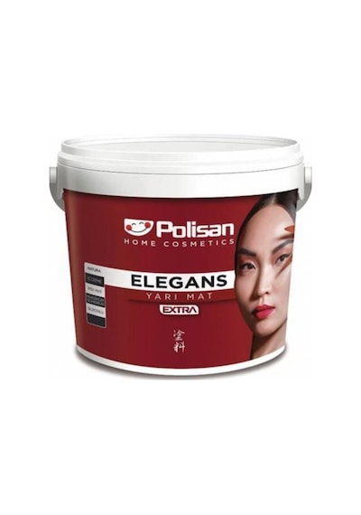 Polisan Elegans Extra Yarı Mat Boya 7.5 Lt 4473 Dingin Gri Cİ-7601