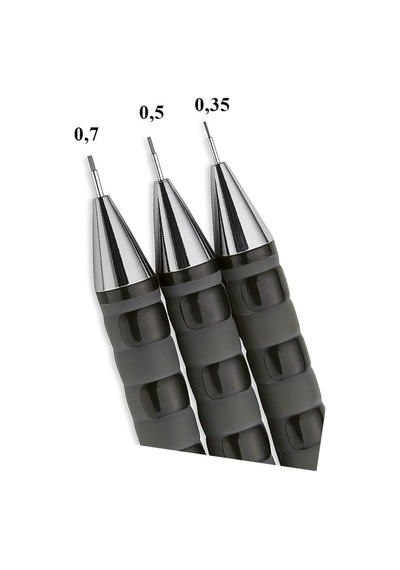 0.3 / 3.5 Mm Tikky Uçlu Kalem Siyah Renk 1 Adet Siyah Versatil Kalem 0,3 Mm Mekanik Uçlu Kal