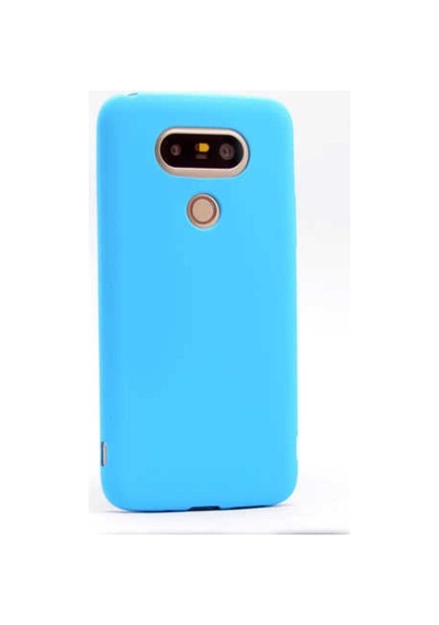 LG Uyumlu G5 Kılıf Zore Premier Silikon Kapak Mavi
