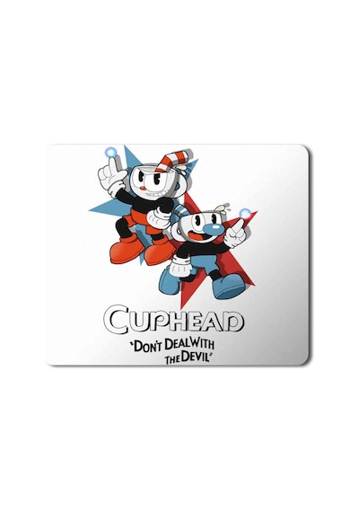 Cuphead And Mugman Baskılı Mousepad Mouse Pad
