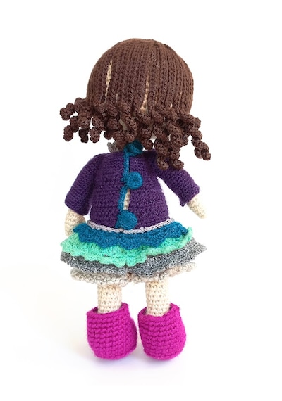 Atölye Bigi Amigurumi Bebek Bb10n Kız Bebek