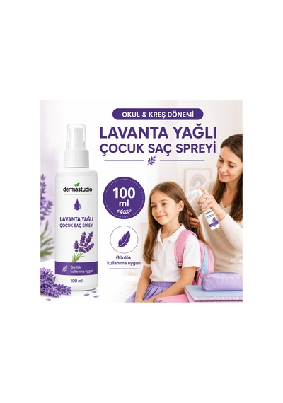 Dermastudio Lavanta Yağlı Saç Spreyi 100 Ml Doğal Ve Güvenli Saç Bakımı