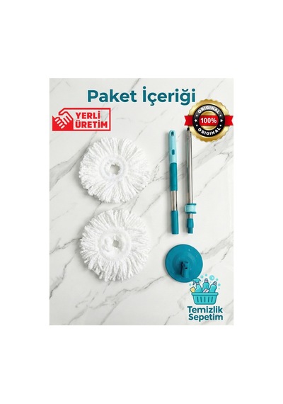 Fix, Comfort Uyumlu Kilit Sistemli Dönen Paslanmaz Çelik Yedek Sap Takımı 2 Adet Başlık