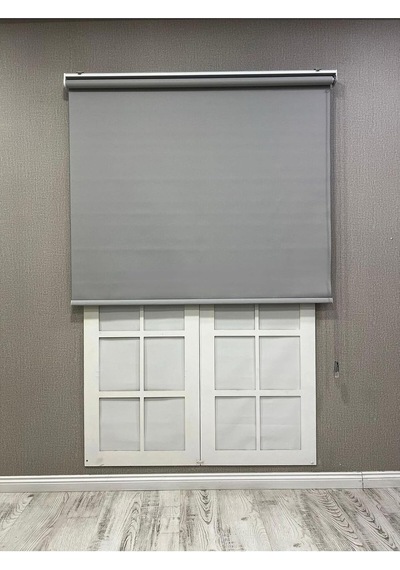 Genel Stor Perde İthal Mat Polyester P1080, Açık Gri, 190 X 260