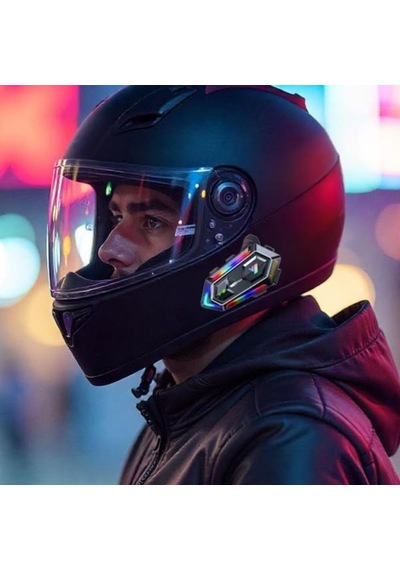 River World Motorsiklet Kaskı İçin Bluetooth Kask Kulaklığı Uzun Ömürlü Suya Dayanıklı Batarya