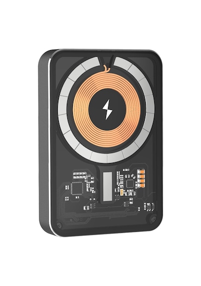 Ixtech 6971202170836 15w Magsafe 10.000 Mah Powerbank Kablosuz Şarj Cihazı Siyah