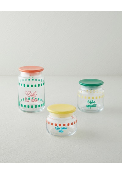 English Home Dolce Vita Cam Kavanoz 350 Ml Sarı Sarı