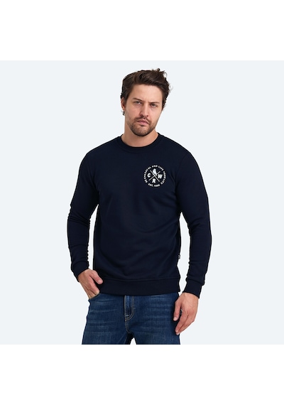 The Crow LIFE Erkek  Lacivert Sweatshirt
