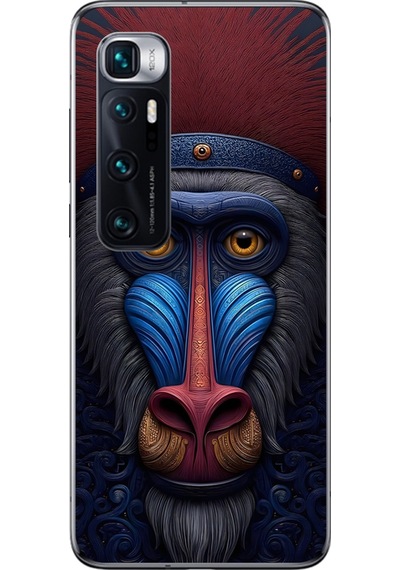 Xiaomi Mi 10 Pro Uyumlu Şeffaf Kılıf Tablo 4 Tasarımlı