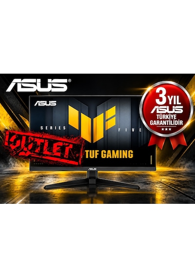 Asus Tuf Gamıng Vg27aqe5a 27 165hz 0.3ms 2k Stereo Hoparlör Qhd Fast Ips Gaming Monitör
