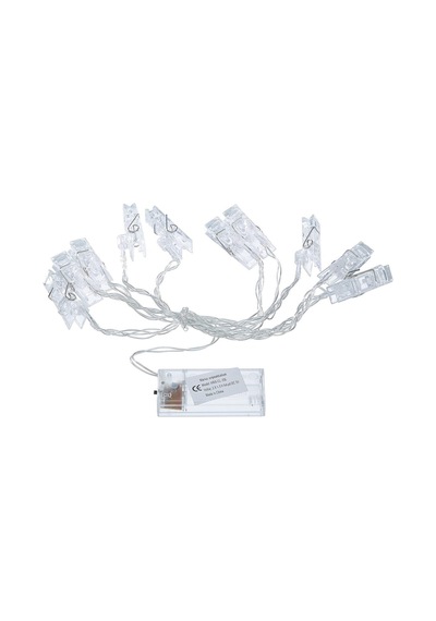 Led Işıklı Fotoğraf Mandalları 10 Lu 1,5 Metre Yd1043 Standart