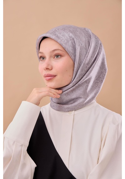 Silk Home Shiny Eşarp 75012-06 Gri, Gümüş