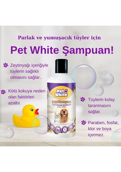 Kedi, Köpek Evcil Hayvan Şampuanı Vanilya