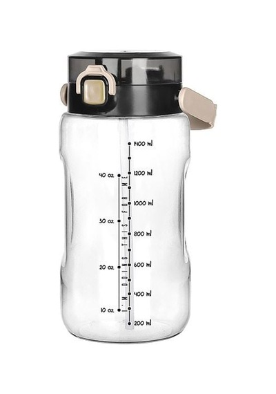 Şeffaf Matara - 1500 Ml - 50,7 Oz - Watermode Matara - Pyrz-767787 Diğer
