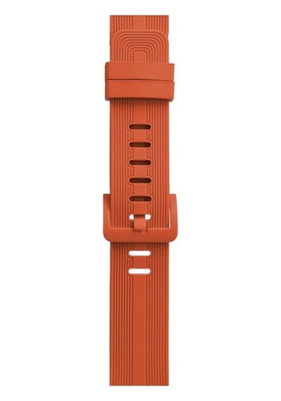 Watch 42mm Kr408 Çizgili Silikon Kordon - Turuncu İtdark8996