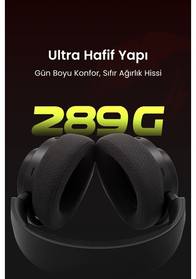 Redragon Bt-2.4g-wired 7.1 Sound Anc Kablosuz Oyuncu Kulaklık H891