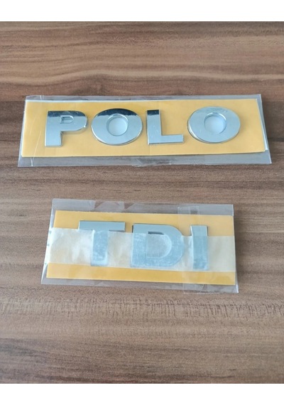Polo Tdı Yazısı Polo Tdı Bagaj Yazısı Takım 2li 2002-2009