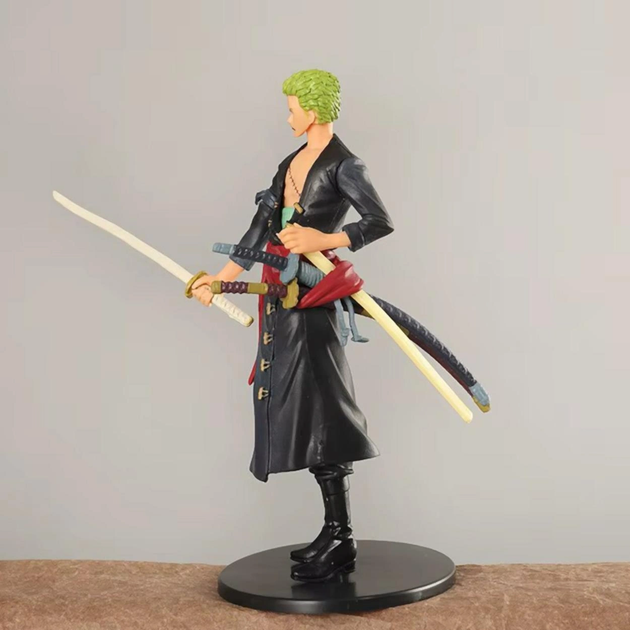 One Piece Roronao Zoro Anime Karakter Figür Oyuncak Koleksiyonluk Dekoratif Biblo 15 Cm. Hediye Seti One Piece