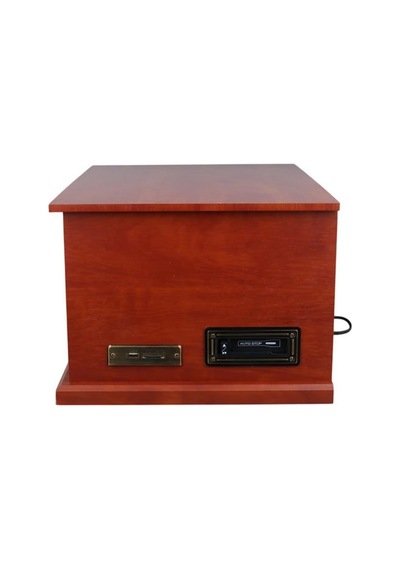 Magicvoice F39 Retro Vintage Çanta Pikap - Cd - Kaset - Radyo - Bluetooth - Aux - Usb Mp3 Çalar