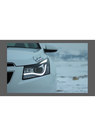 Cruze Kaşlı Bi Xenon Far Seti Sağ Sol
