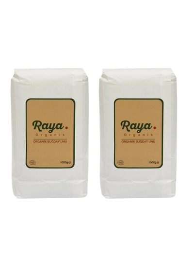 Raya Organik Organik Buğday Unu 2'li Set 2 X 1000 G 1 KG
