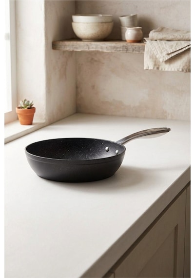 Bernardo Chef Line Granit Tava Siyah 22cm